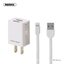 REMAX Micro Usb Adapter Fast Charging Dual USB Adapter Data Cable & Charger